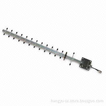 14dBi Yagi Antenna with 1,710 to 2,170MHz Frequency Range and 50 Ohms Input Impedance
